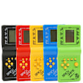 Miniatyrbilde 1 av 2: Tetris spillkonsoll etter 80-tallet etter 90-tallets nostalgiske elektroniske spillkonsoll leker for gateselgere for barn