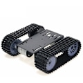 Pikkukuva 2 / 5: Älykäs säiliöauton alustan telaketjuinen robottialusta kahdella 12 V:n tasavirtamoottorilla DIY-tarkoituksiin T101-P / TP101