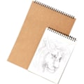 Miniatyrbilde 4 av 7: 2-pak A5 A4 Skisseblokk Hardt Omslag A4 A5 Spiralbundet Hardback Skisseblokk 160g
