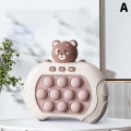 Miniatyrbilde 1 av 5: Pop It-spill - Pop It Pro Light Up-spill Rask trykk Fidget-spill Brown