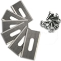 Miniatyrbild 1 av 5: 30-pack gräsblad för Husqvarna med dubbla skarpa blad i rostfritt stål 36,518,50,65 mm,