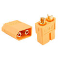 Pikkukuva 2 / 5: 20 kpl 10 paria XT60 urosliittimiä liittimiä RC Orange Orange 20 pcs