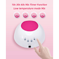 Miniatyrbild 3 av 5: SUN2C smart 33 lampor 48W nagellampa dubbel ljuskälla LED nageltorkning