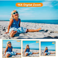 Pikkukuva 2 / 4: 4K WiFi -videokamera 48MP IR-yönäkö 16x digitaalinen zoom mikrofonilla Kaukosäädin 2 akkua
