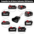 Miniatyrbillede 4 af 5: 18V Shore Power Connector Batteriadapter med 14 Awg Wire Connectors Adapter Værktøjer Tilbehør