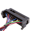 Miniatyrbillede 2 af 4: Bilstereo 12-vejs sikringsholder
