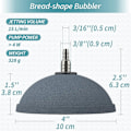 Miniatyrbilde 5 av 5: Akvarium 10 cm Brød Luftsten Bubble Diffuser Release Tool for Ai