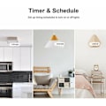 Miniatyrbilde 3 av 5: Sonoff T2 US 2C wifi smart veggbryter i smart hjem stemmestyring