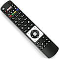 Miniatyrbilde 1 av 4: Fjernkontroll RC5118 - Svart erstatnings-TV