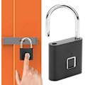 Miniatyrbild 5 av 5: Smart fingeravtryckslås, Mini Keyless elektroniskt hänglås,