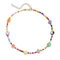 Pikkukuva 1 / 5: 1/2/3/5 helmen kaulakoru helmillä choker säädettävä ketju boho tyyppi 2 Type 2 1 Pc