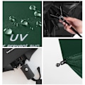 Miniatyrbillede 3 af 5: UV automatisk paraply regn og regn foldning paraply, lavet af