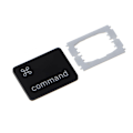 Miniatyrbillede 2 af 10: Udskiftningshængsel til individuel tast til Macbook Pro Retina 13\" 15\" A1706 A1989 A1707 A1990 A1708 tastatur 0.02 Command