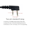 Pikkukuva 3 / 4: Baofeng Walkie Talkie -mikrofonin ja kaiuttimen pidennys