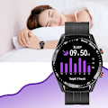 Miniatyrbillede 3 af 5: Mode Bluetooth Smartwatch, Fuld Touch Sundhedstracker Ur med