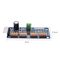Miniatyrbild 2 av 5: PCA9685 16-kanals 12-bitars PWM servomotor drivrutin IIC-modul för robotgränssnitt I2C-modul