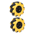 Pikkukuva 3 / 8: Mecanum-pyörä OmniDirectional Smart Robot Car Parts -lisävarusteet DIY-lelukomponentit 60 mm (1 pari)