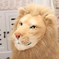Pikkukuva 5 / 5: Suuret Realistiset Leijona- ja Leopardipehmolelut, Eläinnukke Kodin Sisustustarvikkeet 70cm