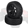Pikkukuva 4 / 4: 4 kpl 1/10 RC-auton kumirenkaat ZD Racing Buggy Crawler -autoon, musta