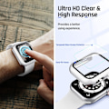 Miniatyrbilde 5 av 5: Vanntett deksel til Apple Watch 41mm Series 7 Sølv Silver 41mm