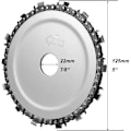 Pikkukuva 4 / 7: Sahanterä, katkaisulaikka sahaketjulla kulmahiomakoneeseen 125mm Musta Black one size