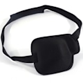 Miniatyrbillede 1 af 5: 2 stk. Amblyopi Øjenmaske Blindfold Sort HØJRE ØJE HØJRE ØJE sort black right eye-right eye