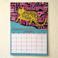 Miniatyrbild 4 av 4: 2024 Kitty-kalender | 2024 Väggkalender | Kattkalender | 2024 Väggplanerare 2024