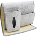 Miniatyrbillede 1 af 4: Grå sengelomme, seng opbevaringslomme, hængende taske til sofa, sengebord [qb]