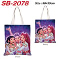K-Pop Demon Hunters -kangaskassi | Suurikokoinen kangaskassi (38×35 cm) *SB-2078* SB-2078