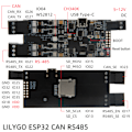 Miniatyrbild 5 av 5: För T-PCIE-kort IOT-kontrollmodul Wifi Bluetooth-kompatibel ® TTGO T-CAN485 ESP32 CAN RS-485 med TF-kortplats