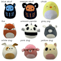 Pikkukuva 2 / 5: 20 cm Squishmallow-tyynypehmolelu HAMBURGER HAMBURGER