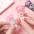 Miniatyrbillede 7 af 9: 1 stk. kattepote blyantspidser - bærbar og æstetisk makeup og skønhedstilbehør til voksne Pink Cat Claw Pencil Sharpener