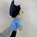 Miniatyrbillede 5 af 5: Jeffy Puppet Plys Legetøjsdukke, Jeffy Puppets Sml Legetøj, Fræk Sjov Dukke Legetøj med Fungerende Mund, Til Børn Drenge Piger Rollespil, Storytelli Politimand Police Guy 55CM