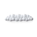 Miniatyrbild 4 av 5: Cloud Keyboard Wrist Rest Mjukt Läder Memory Foam Wrist Rest Pad för Bekväm Skrivning för att Lindra Smärta Förebyggande - Slumpmässig Färg