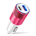 Miniatyrbilde 1 av 5: 66W PD USB-bil lader Hurtiglading 3.0 USB C Hurtiglading Billader Adapter for IPhone 15 14 Pro Max Samsung S22 S21 Xiaomi