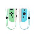 Miniatyrbild 2 av 2: Nintendo Switch-kontroll Joycon Trådlös Bluetooth Spelkontroll Fjärrkontroll Väcka Med Snodd Stöd Fitne Animal Crossing