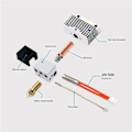 Miniatyrbilde 5 av 5: For Neptune 4 4pro Full Hotend Heating Element Thermistor Pom Wheel Socks Clutch Parts 3d Printer