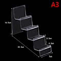 Miniatyrbillede 1 af 8: Akryl Display Hylde Mobil Tegnebog Briller Stativ Multilag A3