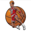Pikkukuva 1 / 2: Puu Messi -palapeli lapsille Michael Jordan Michael Jordan A3