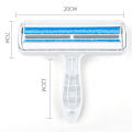 Miniatyrbilde 5 av 5: Hundefrisør Pet Hair Roller Remover Hundekatt Pelsbørste Base Hjemmemøbler Sofa Klær Praktisk Rengjøring Lint Brush