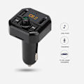 Miniatyrbillede 4 af 7: B9 Bil Mp3 Bil Bluetooth Håndfri Afspiller Bil Usb Oplader 3.1A Hurtig Opladning (Sort)