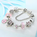 Miniatyrbillede 4 af 5: Charm Armbånd Mode Kvinder Perle DIY Pandora Stil Smykker 20