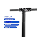 Miniatyrbild 4 av 5: Elektrisk cykel 36v48v S800 LED LCD-mätare Kontrollpanel Display för Ebike Controller 5-stifts vattentät kontakt black