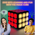 Miniatyrbillede 4 af 5: Magic Cube | Blinkende Terning | 7-i-1 Håndholdt Spil til Børn | Hukommelse & Hjernetræning