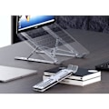 Miniatyrbillede 2 af 5: Stativ til bærbar computer og tablet + let og holdbar aluminiumstruktur