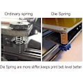 Miniatyrbillede 5 af 5: Formfjeder Velegnet til 3D-printer, 8 mm Ydre diameter 20 mm Længde Trykfjeder M3 Skrue Let belastning Creality Cr-10 10s S4 Ender 3 Bund O