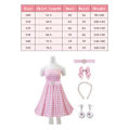 Pikkukuva 5 / 5: Uusi elokuva Barbie-tytöt Lapset Barbie-prinsessa-asu Roolipeli Mekko Cosplay 140 cm 140
