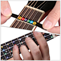 Miniatyrbild 3 av 3: 2 set elektriska gitarrtillbehör gitarrgreppbräda noter bas inlägg dekaler greppbräda markörer 14,5x9,3 cm 14.5x9.3cm