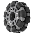 Miniatyrbillede 3 af 8: 100mm Dobbelt Plastik Omni-hjul Belastning 20KG til Platform Robot Kit 14049.