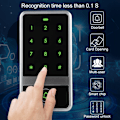 Miniatyrbild 3 av 8: Touch Keypad ID-kortsläsare Access Control System Lösenord Dörrlås (Standard)